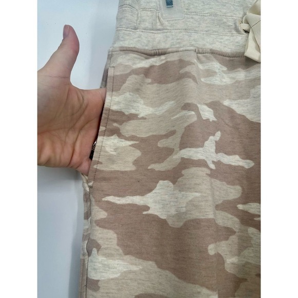 Athleta Balance Printed Jogger Pant size S Oatmeal Heather - Picture 7 of 11